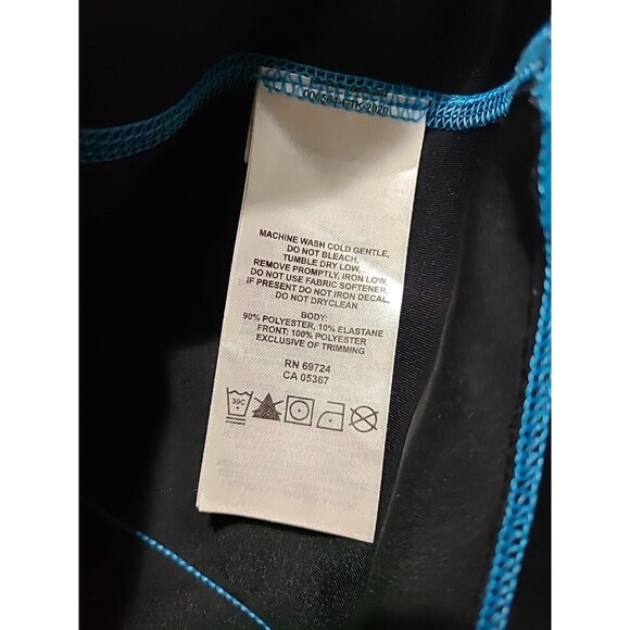 Columbia Half Zip Omni-wick Titanium Fitted Running Cycling Shirt Black Sz S - Picture 5 of 9